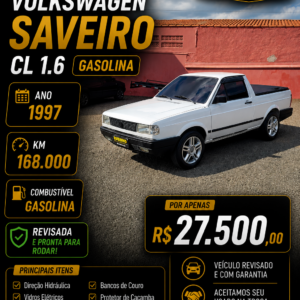Saveiro CL 1.6 gasolina 1997
